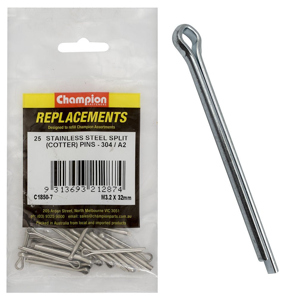Stainless Steel Split Pin Assortment Refill - AIMS Industrial Supplies