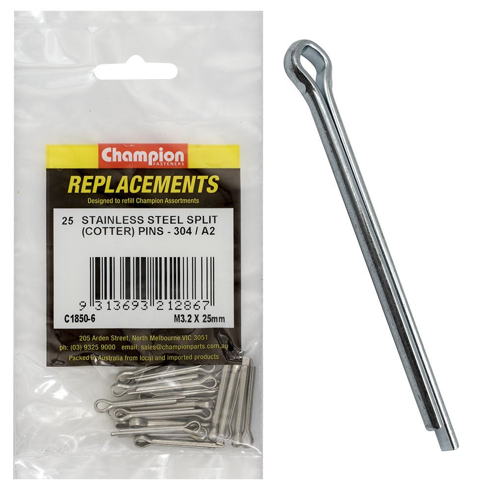 Stainless Steel Split Pin Assortment Refill - AIMS Industrial Supplies