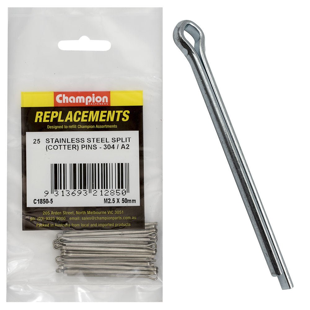 Stainless Steel Split Pin Assortment Refill - AIMS Industrial Supplies