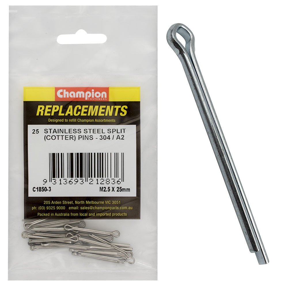 Stainless Steel Split Pin Assortment Refill - AIMS Industrial Supplies