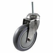 Stainless Swivel Stem Castor - Urethane Wheel, Grey G7 Series