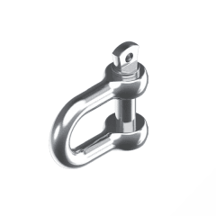 Standard D Shackle - 316 Stainless Steel - AIMS Industrial Supplies