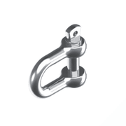 Standard D Shackle - 316 Stainless Steel - AIMS Industrial Supplies