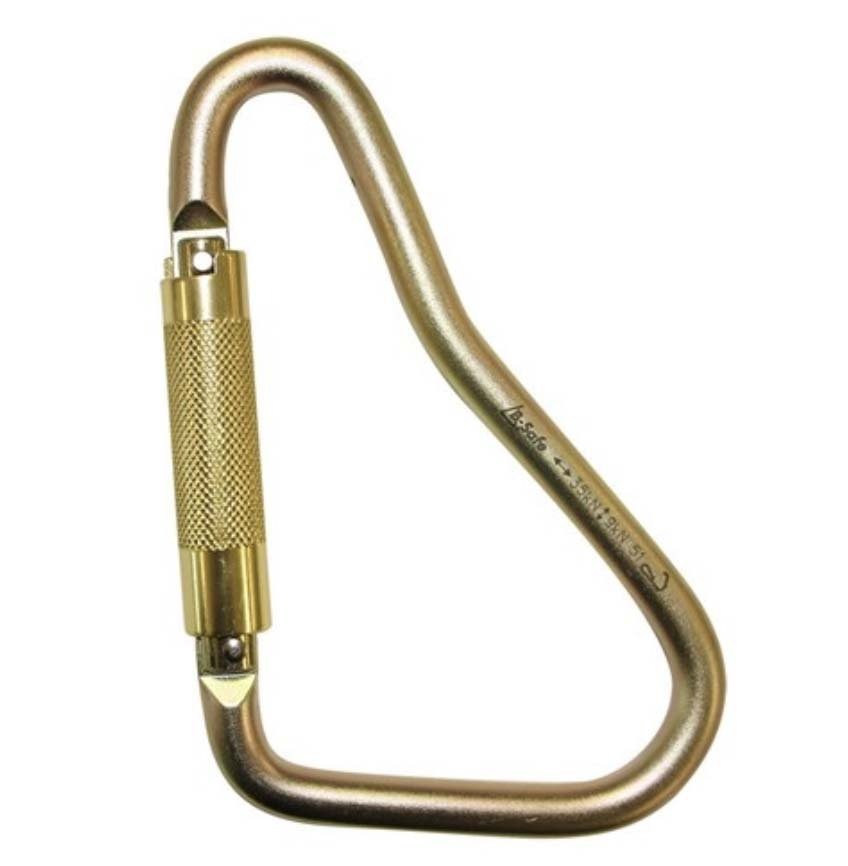 Steel Twist Lock Scaffold Hook Karabiner - AIMS Industrial Supplies