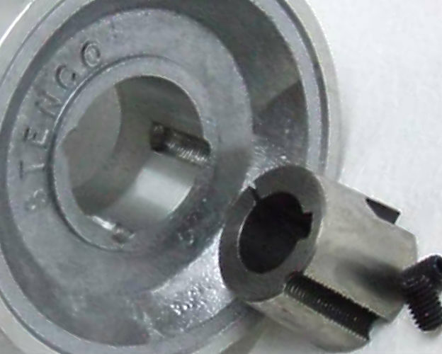 Stenco B Section Taper Lock V Pulley Aluminium (1 or 2 Grooves)1