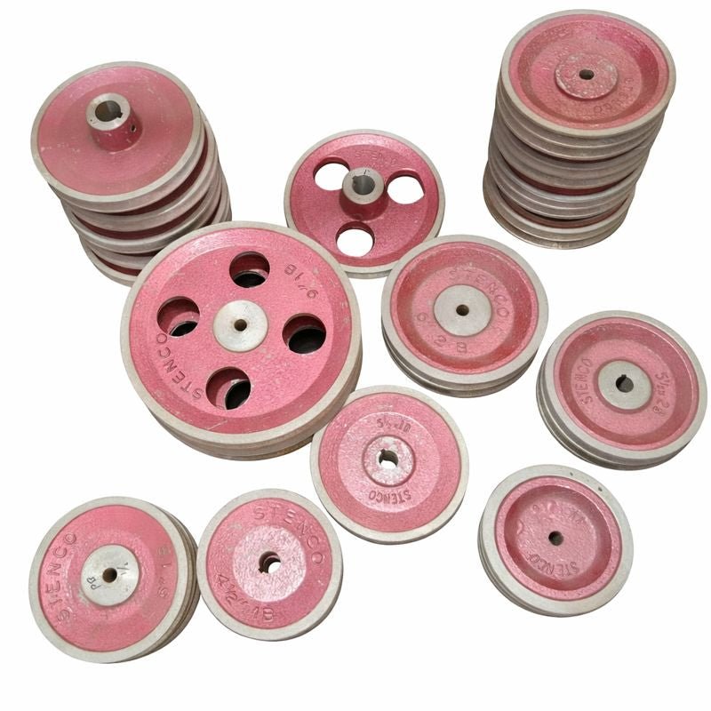 Stenco Pilot Bore Single Groove - Aluminium Pulley - AIMS Industrial Supplies