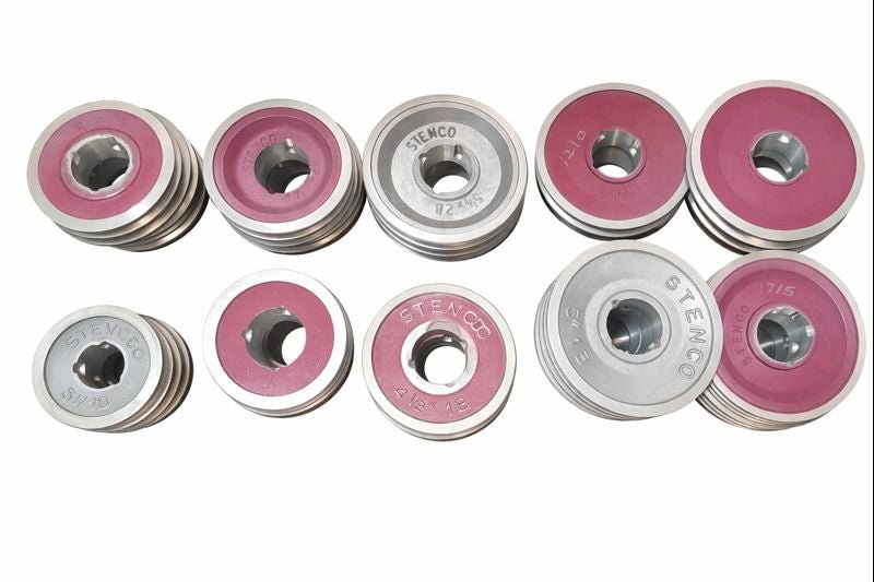 Stenco Taper Lock - Aluminium Pulley - AIMS Industrial Supplies