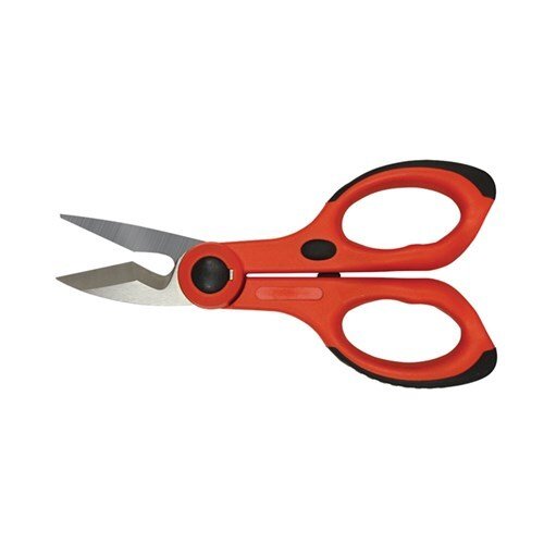 Sterling 140mm Black Panther Electrician's Multipurpose Scissors - AIMS Industrial Supplies