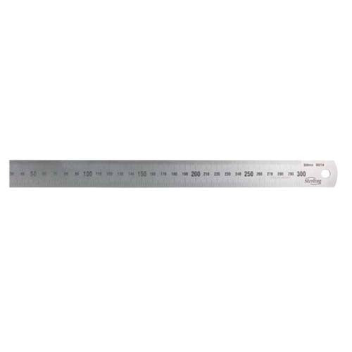 Sterling 1500mm/60in Stainless Steel Ruler - Metric/Imperial - AIMS Industrial Supplies