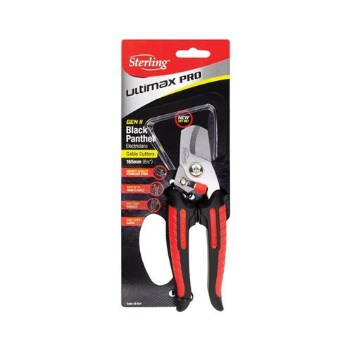 Sterling 165mm Ultimax Pro Black Panther Gen II Cable Cutter - 29 - 514 - AIMS Industrial Supplies