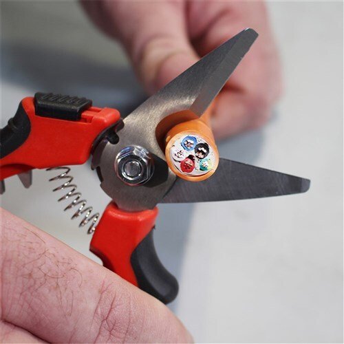 Sterling 185mm Ultimax Black Panther Electrician's Cable Snip - 29 - 515 - AIMS Industrial Supplies