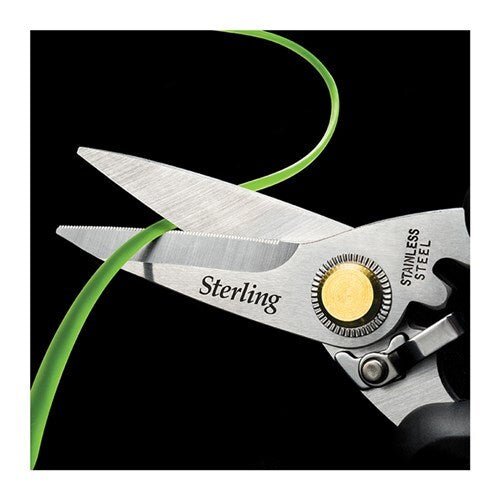 Sterling 200mm Black Panther Long Cut Industrial Snips - 29 - 700 - AIMS Industrial Supplies