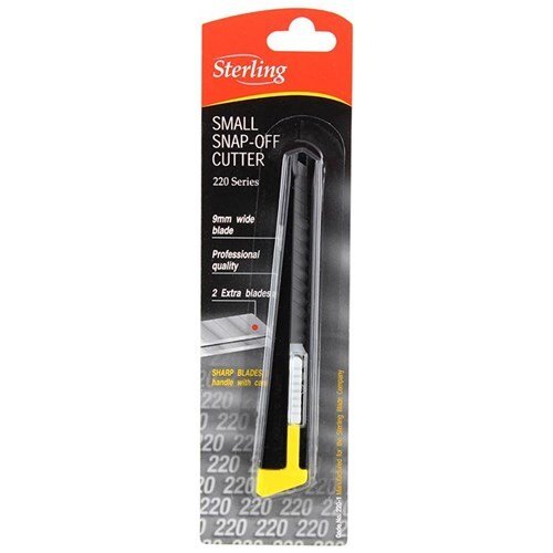 Sterling Black Enamelled Steel Cutter 220-1 - AIMS Industrial Supplies