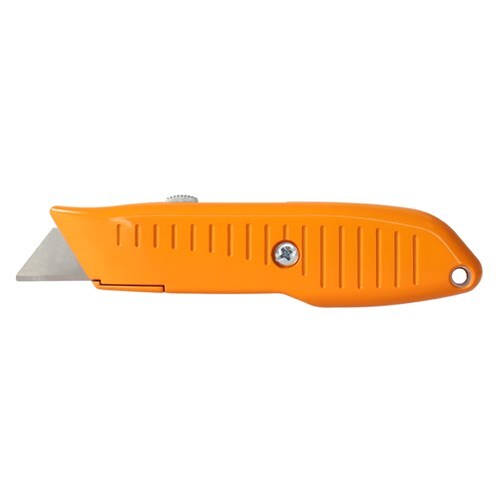 Sterling Orange Safety Ultra-Grip Self Retracting Knife - 115-1YRH1