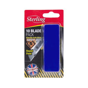 Sterling Round Point Blade for Slidelock Knife - 10/Pack - AIMS Industrial Supplies