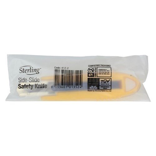 Sterling Side - Slide Safety Knife - 412 - 2 - AIMS Industrial Supplies
