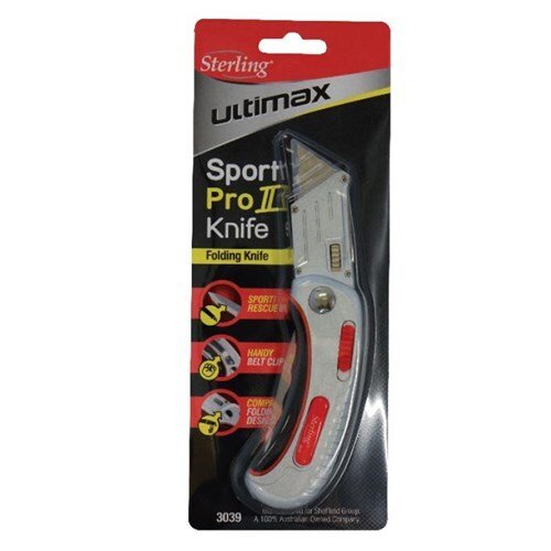 Sterling Sport Pro II: Sport and Trimming Folding Knife 3039 - AIMS Industrial Supplies