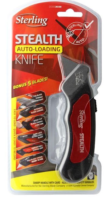 Sterling Stealth Autoloading Sliding Pocket Knife - AIMS Industrial Supplies