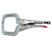 Strong Hand Round Tip C-Jaw Locking Clamp Pliers - AIMS Industrial Supplies