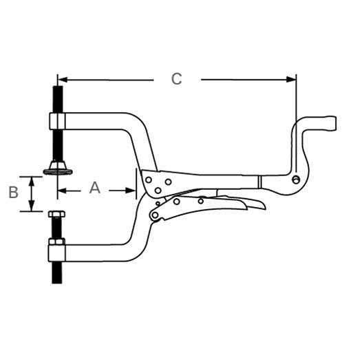 Strong Hand Tools 32mm Angle Clamping Tool Corner Plier2