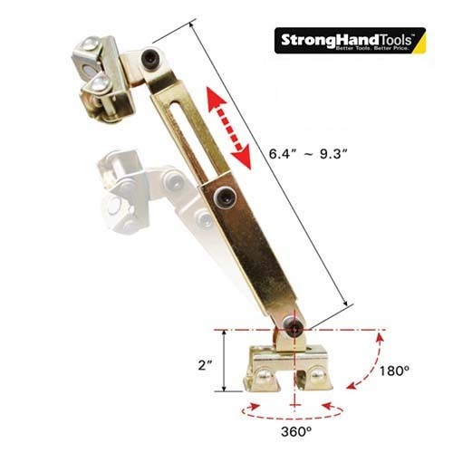 Strong Hand Tools Maghold Extendable & Flexible Arm With 2 Vee Pad2