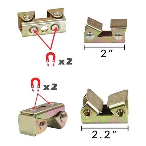 Strong Hand Tools MVDF42 Magrest V-Pad Kit, Pack of 4 - AIMS Industrial Supplies