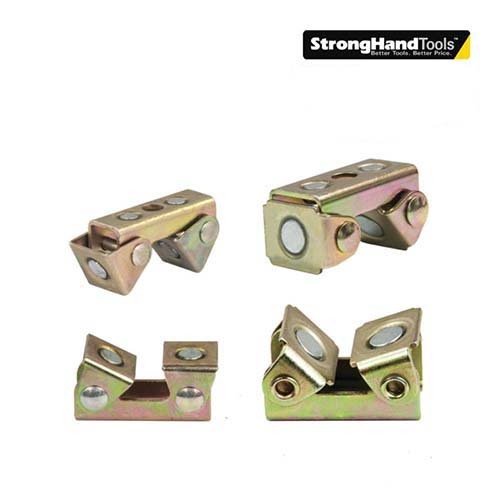 Strong Hand Tools MVDF44 Magnetic V-Pad & Adjustable 8kg Pull Force, 4pcs - AIMS Industrial Supplies