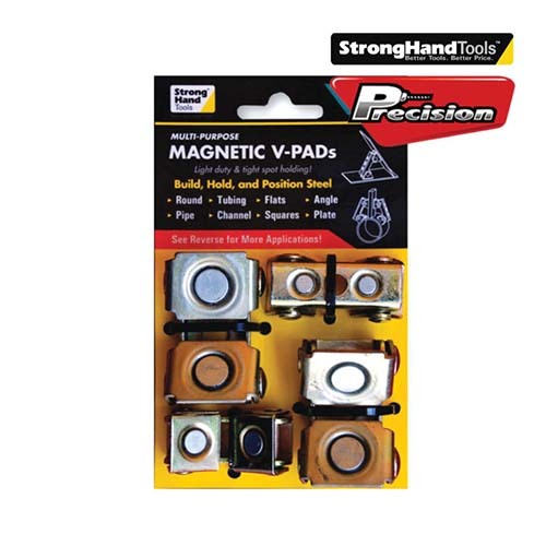 Strong Hand Tools MVDF44 Magnetic V-Pad & Adjustable 8kg Pull Force, 4pcs2