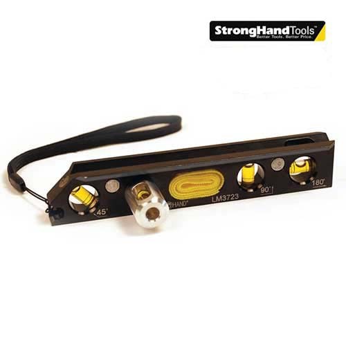 Strong Hand Tools Torpedo Magnetic Level 3 Vials 178 x 32 x 25mm1