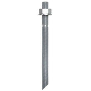 Stud Chemical Anchor Kit Flat Top Angle Cut Pt CL 8 HDG - AIMS Industrial Supplies