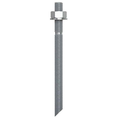 Stud Chemical Anchor Kit Flat Top Angle Cut Pt CL 8 HDG - AIMS Industrial Supplies
