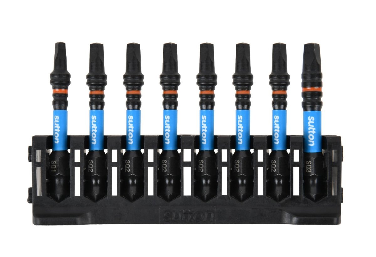 SupaTorq - Square Robertson Impact Screwdriver Bits - AIMS Industrial Supplies