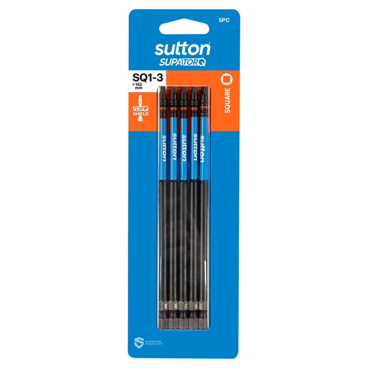 SupaTorq - Square Robertson Impact Screwdriver Bits - AIMS Industrial Supplies