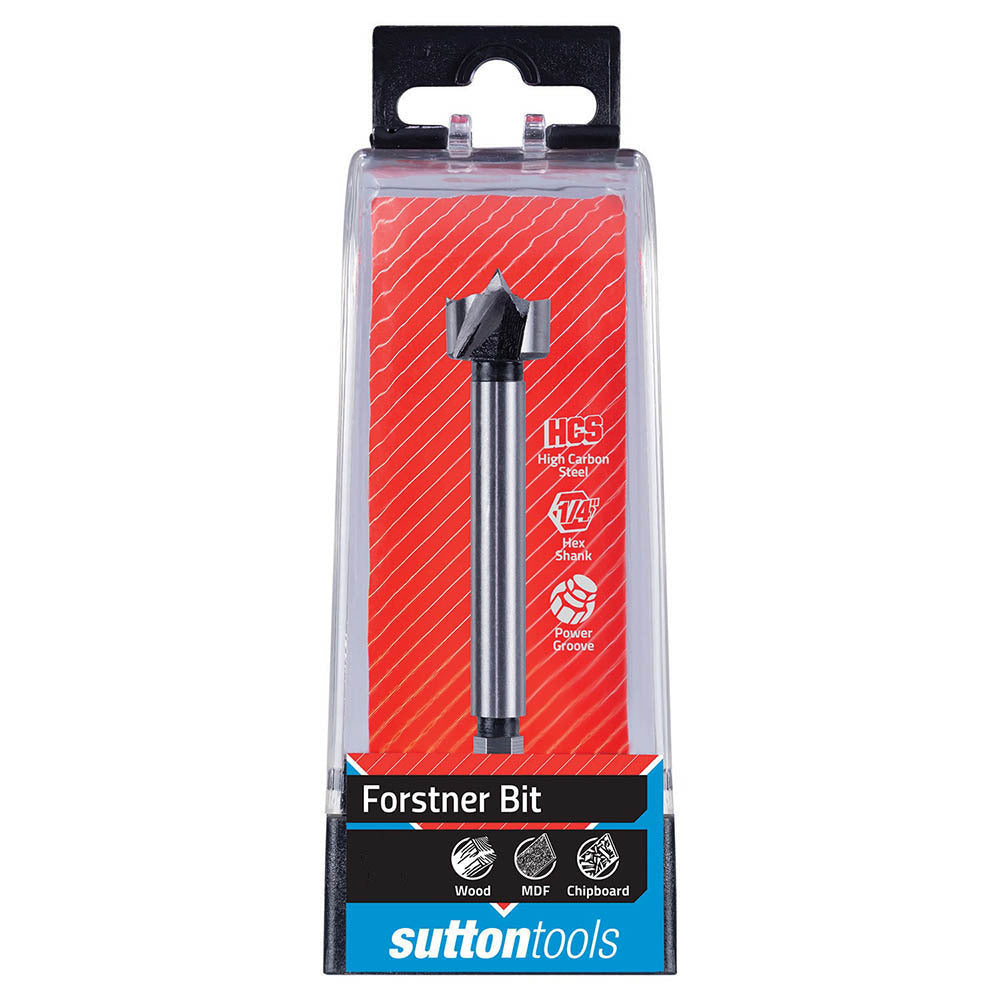 Sutton 15mm HCS Forstner Drill Bit With Quick Change Shank D5230150