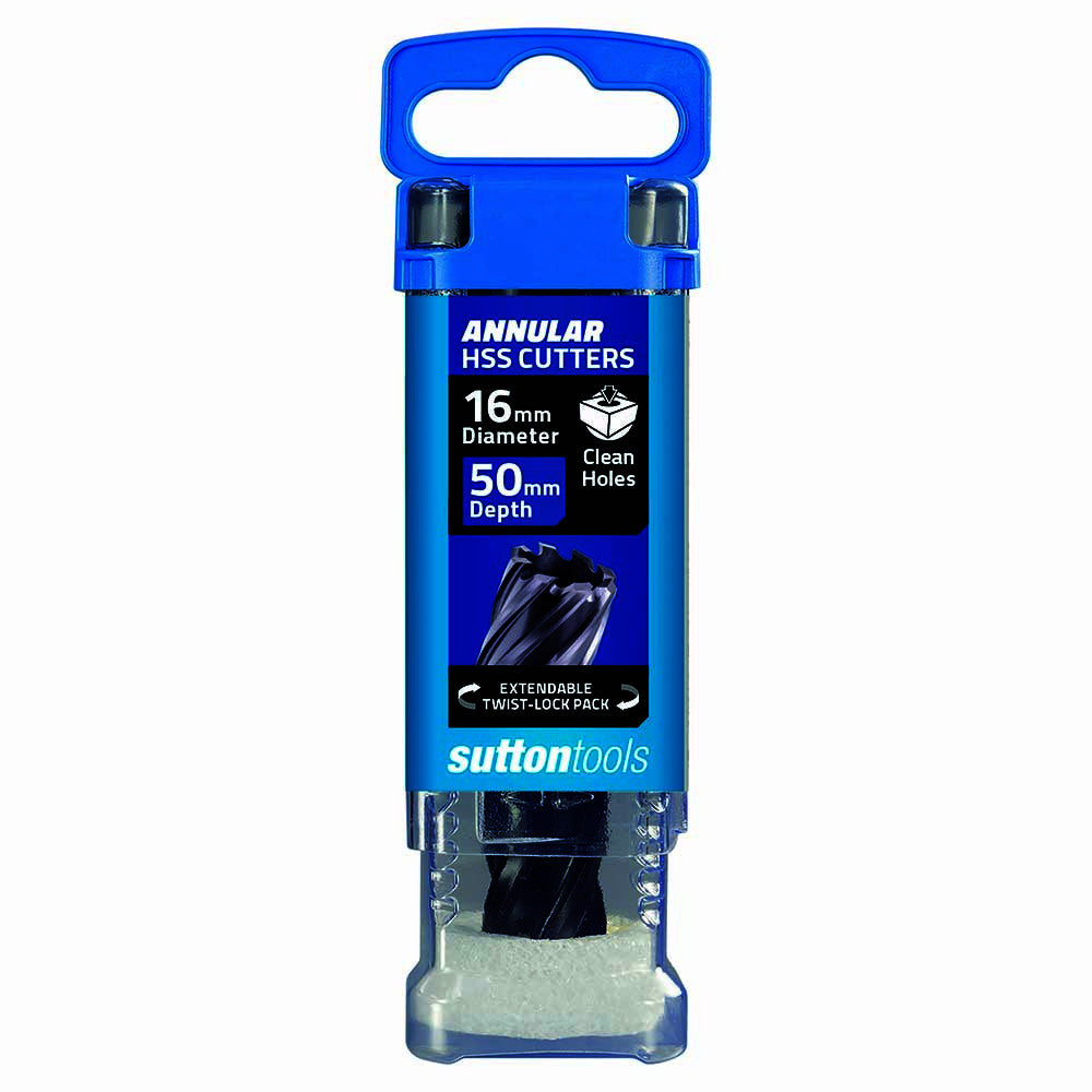 Sutton 16 x 50mm Annular Cutter - High Speed Steel (HSS)