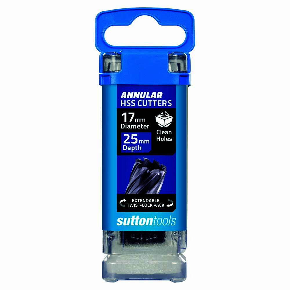 Sutton 17 x 25mm Annular Cutter - High Speed Steel (HSS)