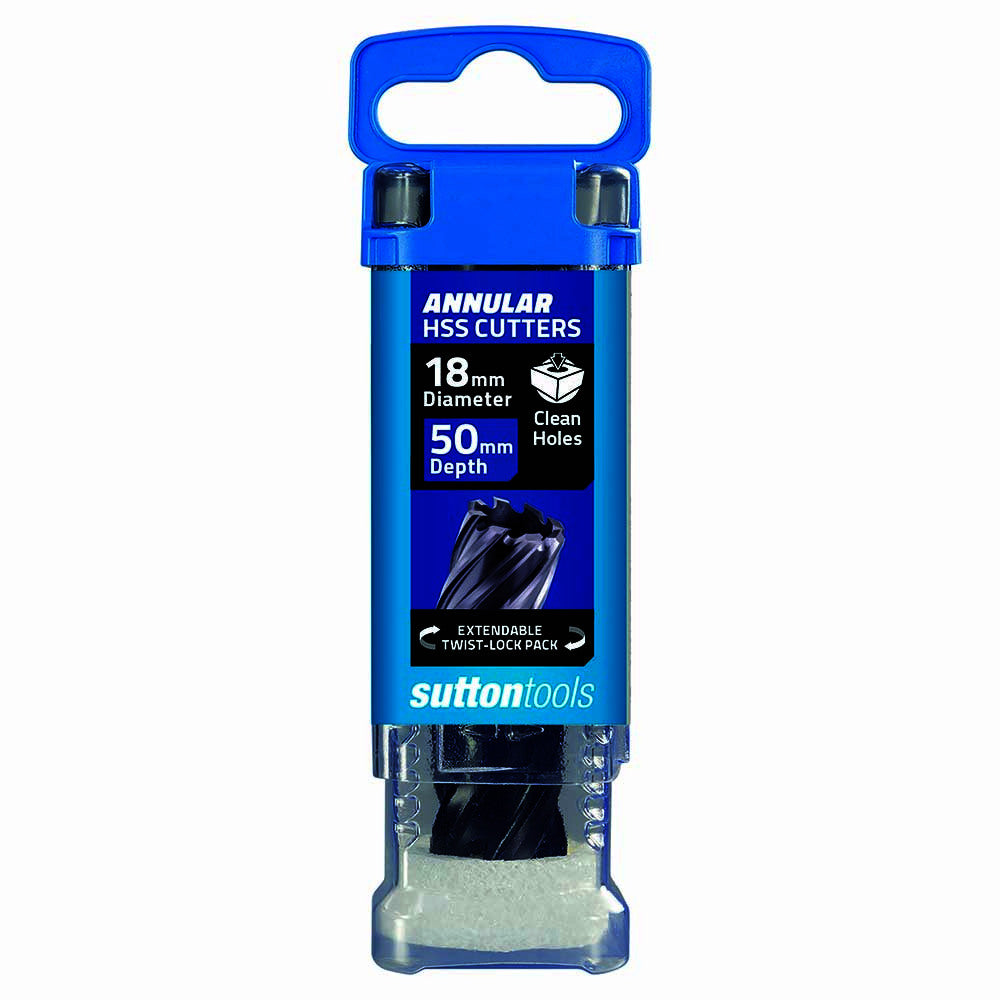 Sutton 18 x 50mm Annular Cutter - High Speed Steel (HSS)