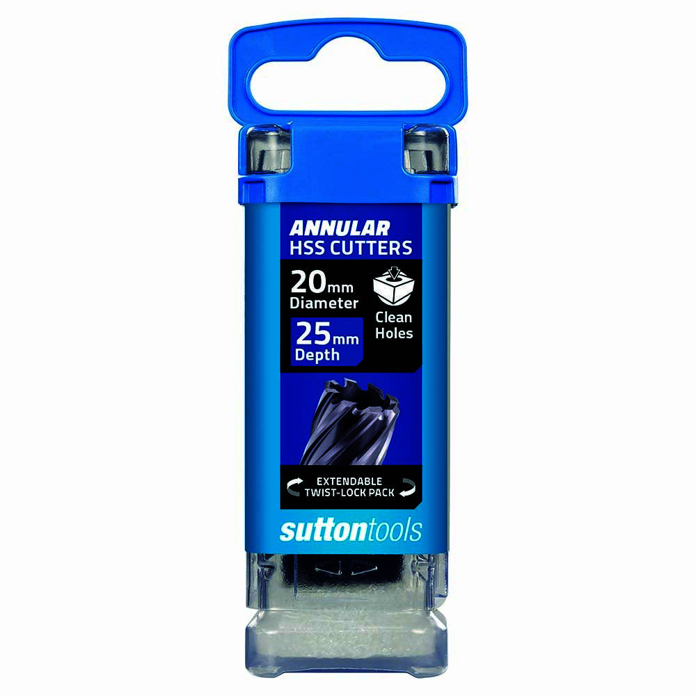 Sutton 20 x 25mm Annular Cutter - High Speed Steel (HSS)