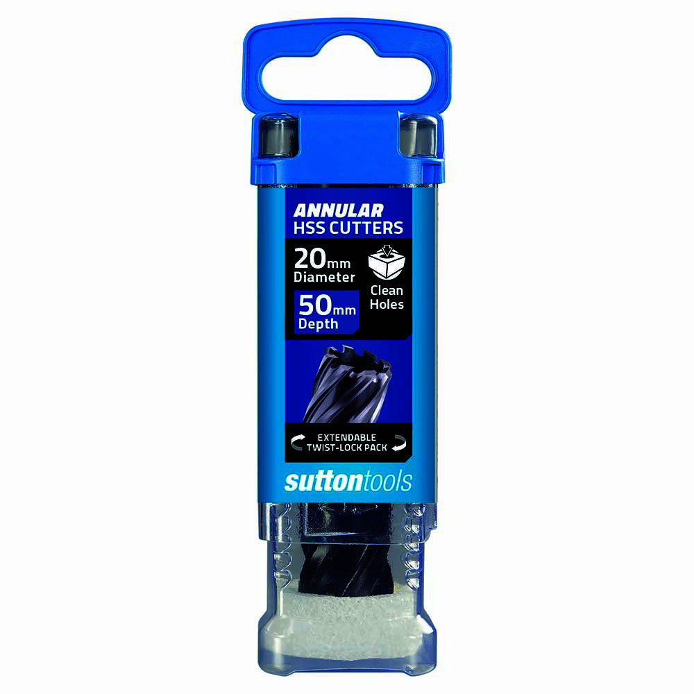 Sutton 20 x 50mm Annular Cutter - High Speed Steel (HSS)