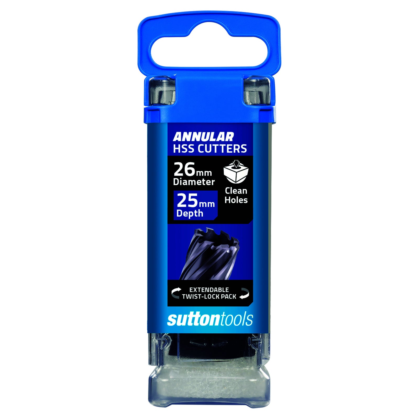 Sutton 26 x 25mm Annular Cutter - High Speed Steel (HSS)