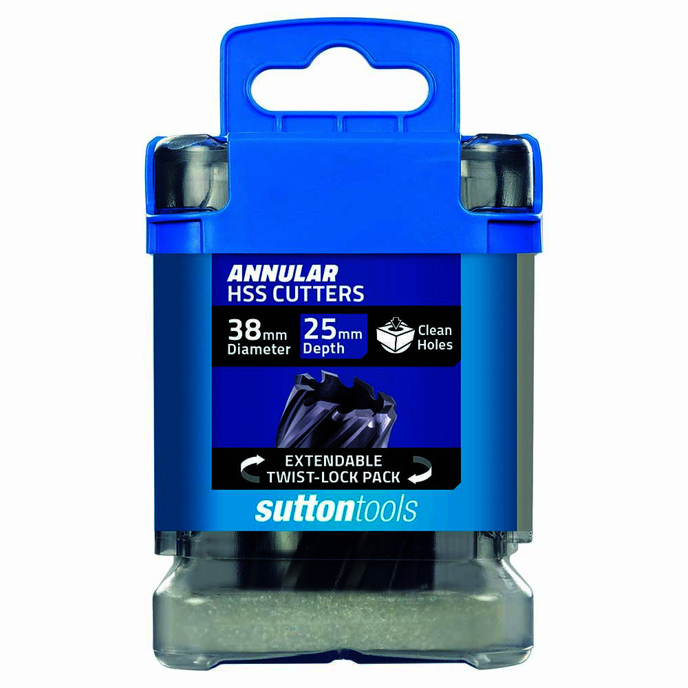 Sutton 38 x 25mm Annular Cutter - High Speed Steel (HSS)