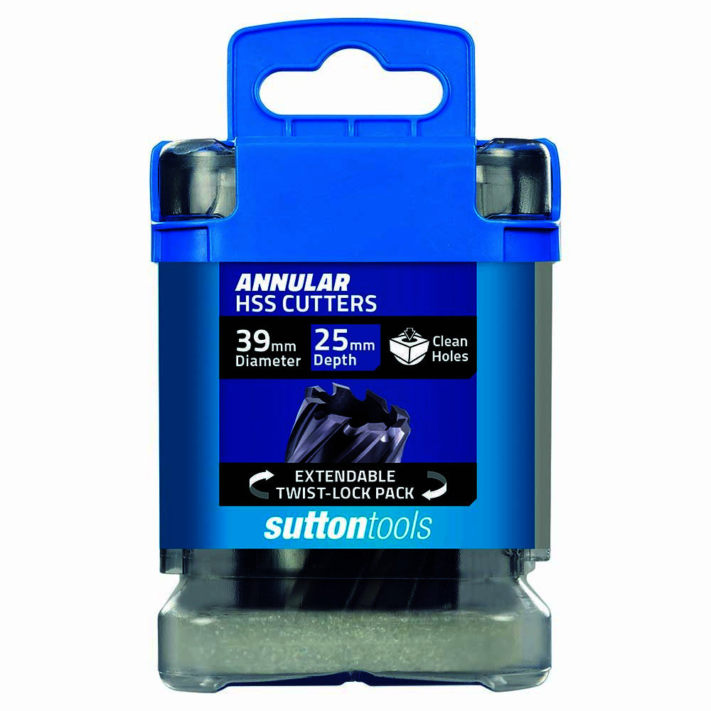 Sutton 39 x 25mm Annular Cutter - High Speed Steel (HSS)