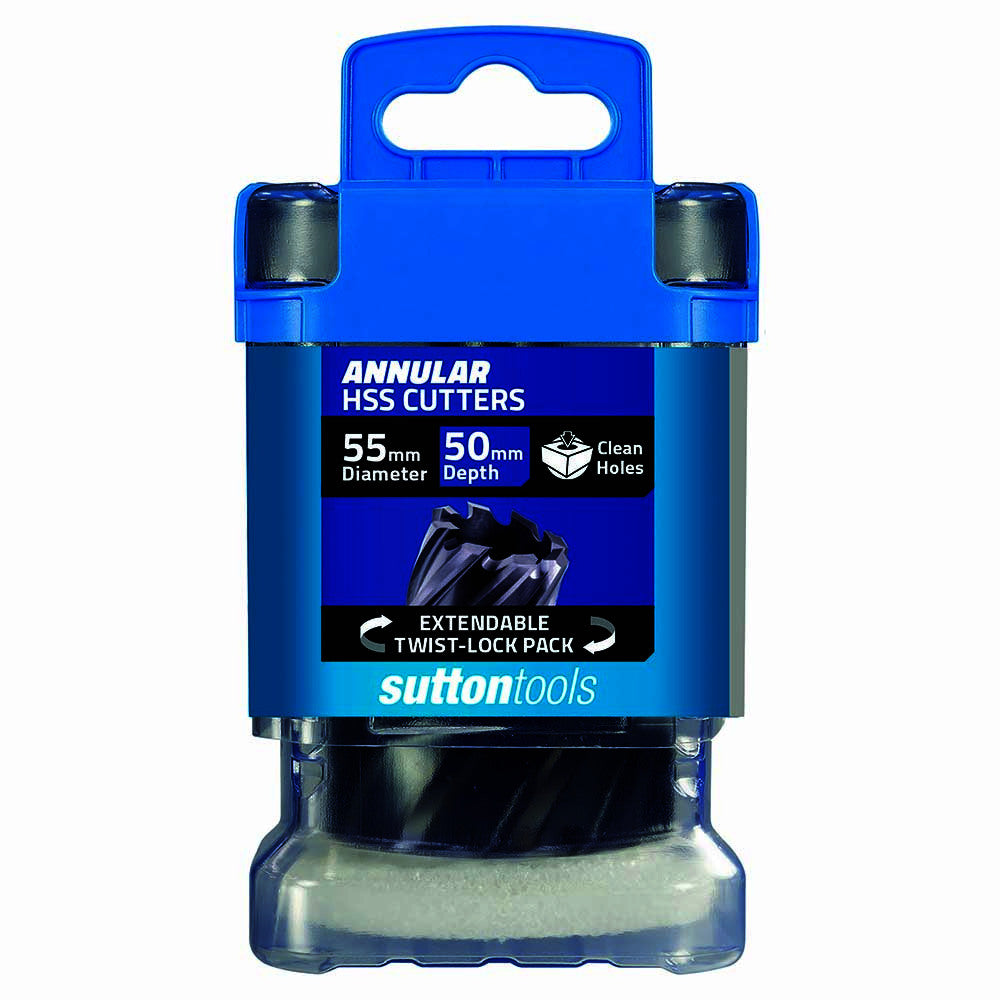 Sutton 55 x 50mm Annular Cutter - High Speed Steel (HSS)