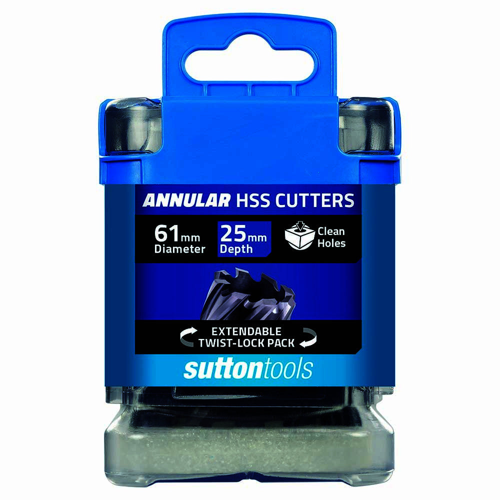 Sutton 61 x 25mm Annular Cutter - High Speed Steel (HSS)