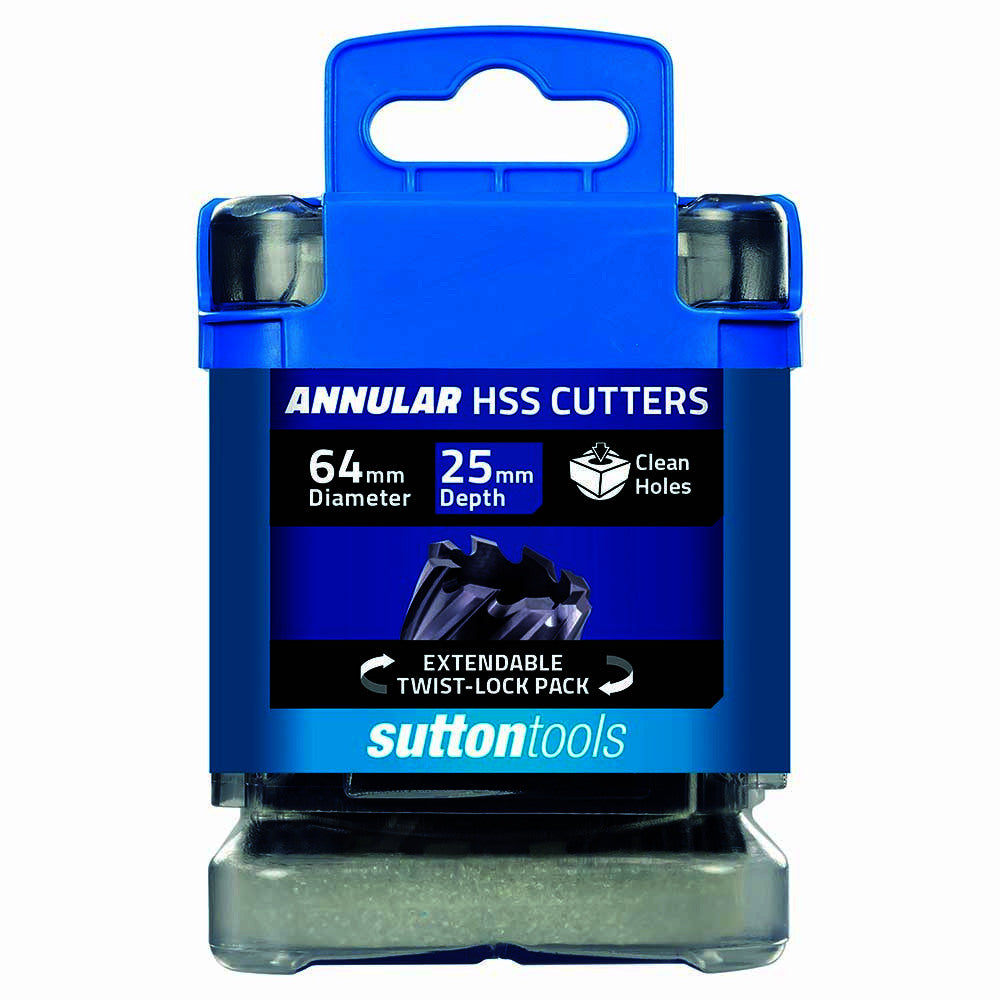 Sutton 64 x 25mm Annular Cutter - High Speed Steel (HSS)