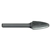 Sutton B204 Carbide Burr - Tree Shape Radius End - Double Cut - AIMS Industrial Supplies