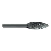 Sutton B206 Carbide Burr - Flame Shape - Double Cut - AIMS Industrial Supplies