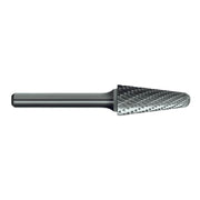 Sutton B207 Carbide Burr - Taper Shape Radius End - Double Cut - AIMS Industrial Supplies