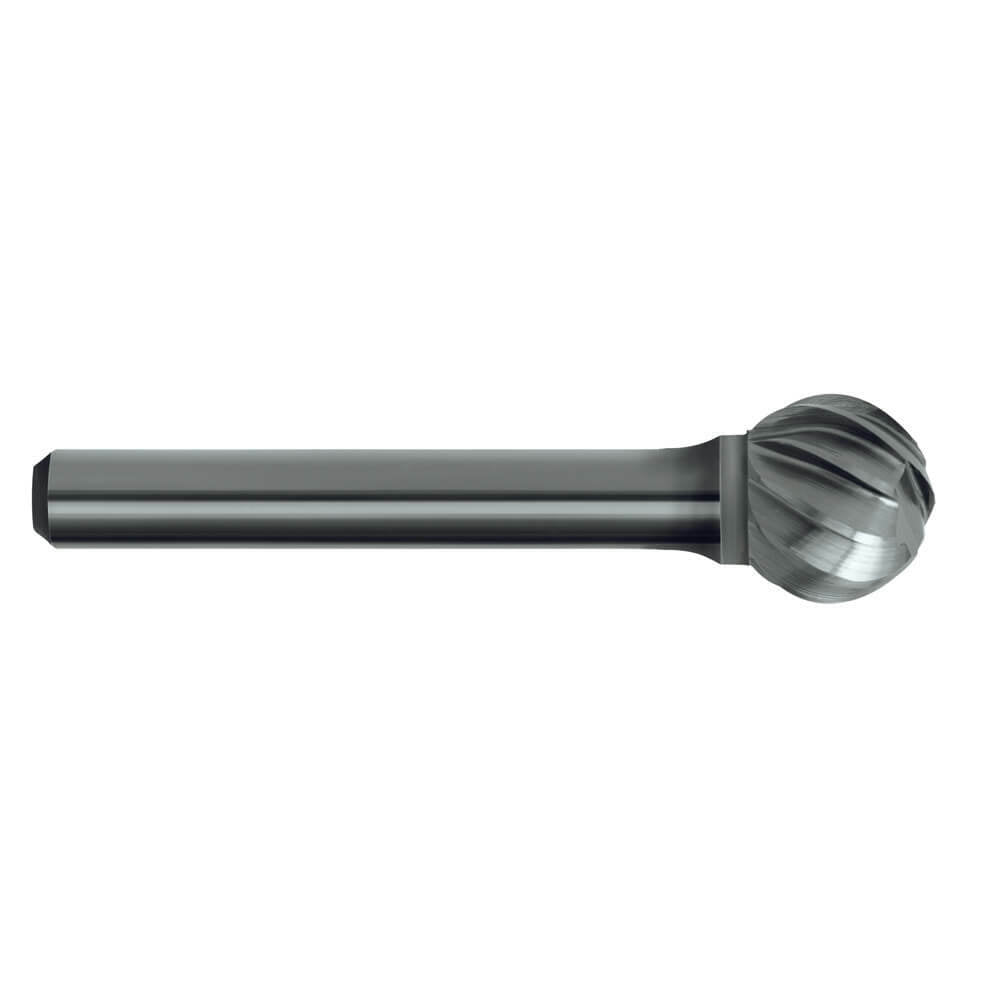 Sutton B217 Carbide Burr - Ball Shape - Aluminium Cut - AIMS Industrial Supplies