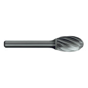 Sutton B218 Carbide Burr - Oval Shape - Aluminium Cut1